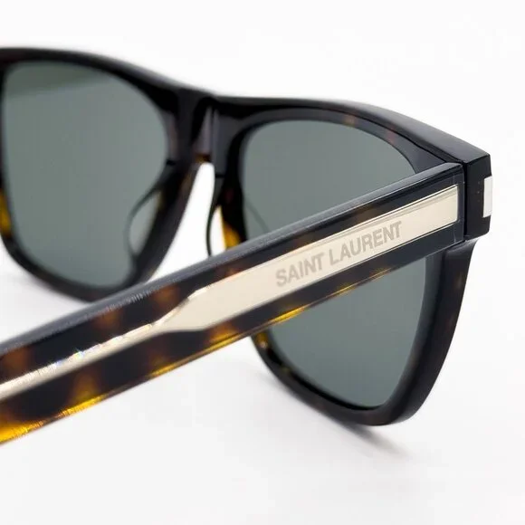 NEW SAINT LAURENT SUNGLASSES SL619 002 UNISEX HAVANA EYEWEAR  display picture 3